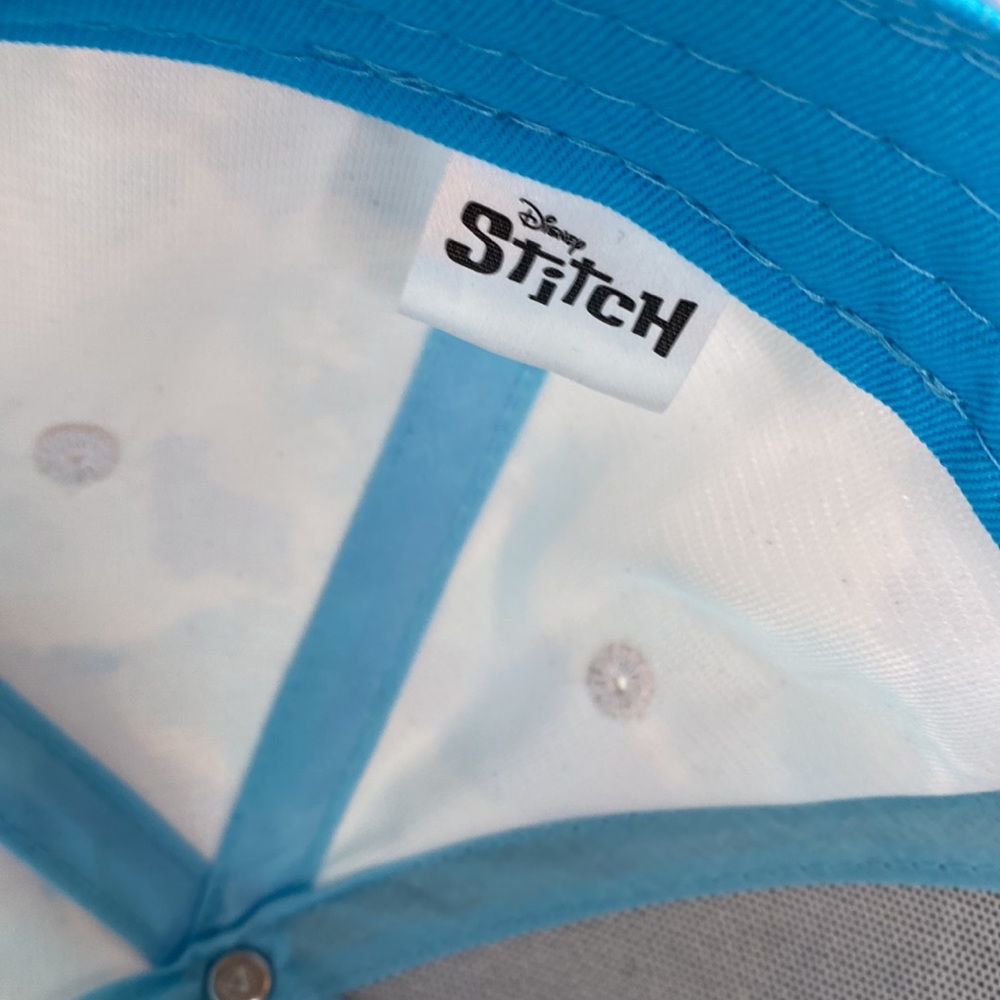 Disney Lilo and Stitch Tie Dye Camo Adjustable Hat Multi-Color Mis-Behaved - Picture 8 of 8